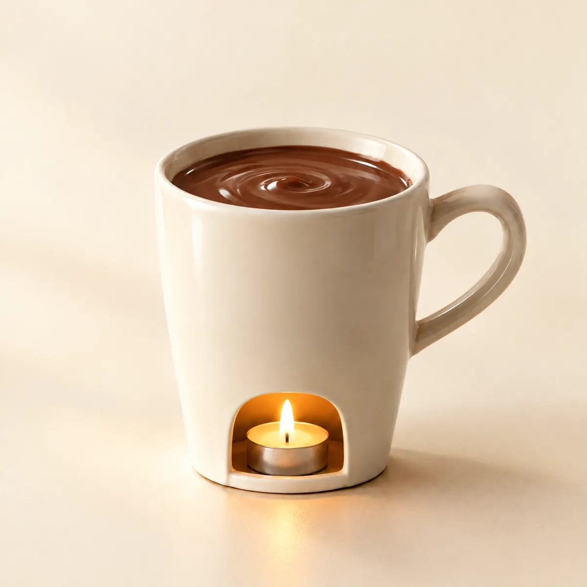 FONDULI mit geschmolzener Schoggi